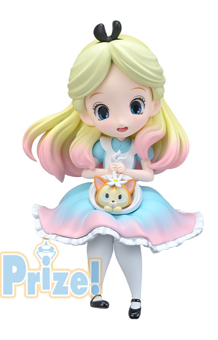 Alice, Dinah (Pastel Color), Alice In Wonderland, SEGA, Pre-Painted