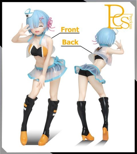 Rem (Original Campaign Girl, Taito Online Crane Limited), Re:Zero Kara Hajimeru Isekai Seikatsu Memory Snow, Taito, Pre-Painted