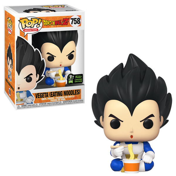 Vegeta (Eating Noodles), Dragon Ball Z, Funko Toys, Pre-Painted