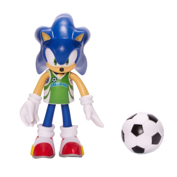 Sonic the Hedgehog (Soccer/Football), Sonic The Hedgehog, Jakks Pacific, Pre-Painted