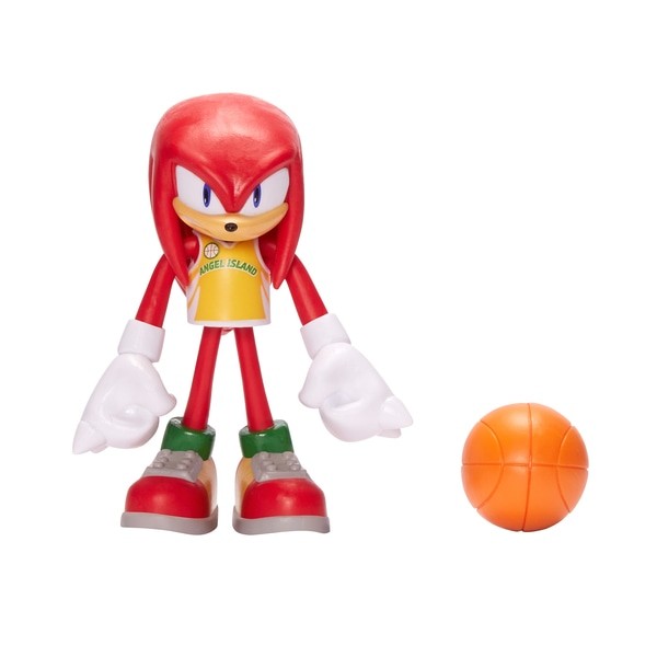 Knuckles the Echidna (Basketball), Sonic The Hedgehog, Jakks Pacific, Pre-Painted