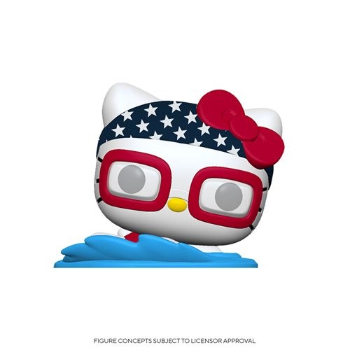 Hello Kitty (Swimming, Team USA), Hello Kitty, Funko Toys, Pre-Painted