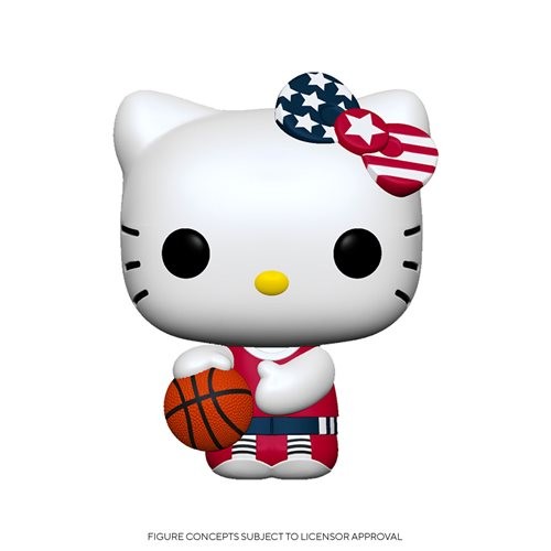 Hello Kitty (Basketball, Team USA), Hello Kitty, Funko Toys, Pre-Painted