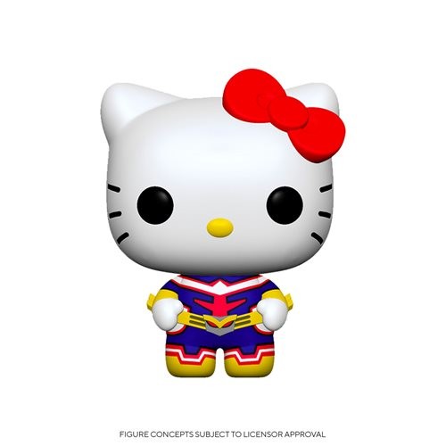 Hello Kitty (All Might), Boku No Hero Academia, Sanrio Characters, Funko Toys, Pre-Painted