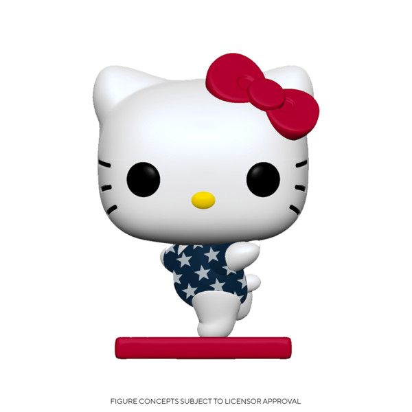 Hello Kitty (Gymnast, Team USA), Hello Kitty, Funko Toys, Pre-Painted