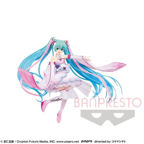 Hatsune Miku (Racing 2019, Haregi, Dress&Hair), GOOD SMILE Racing, Bandai Spirits, Pre-Painted