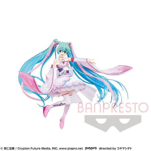 Hatsune Miku (Racing 2019, Haregi, Dress&Hair), Good Smile Racing, Bandai Spirits, Pre-Painted
