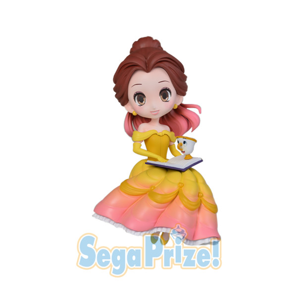 Belle, Chip, Beauty And The Beast, SEGA, Pre-Painted