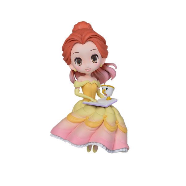 Belle, Chip, Beauty And The Beast, SEGA, Pre-Painted