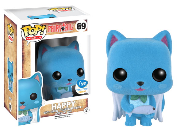 Happy (Flocked), Fairy Tail, Funko Toys, Pre-Painted
