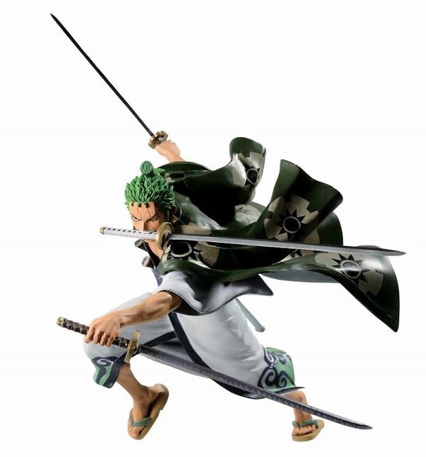 Roronoa Zoro, One Piece, Bandai Spirits, Pre-Painted