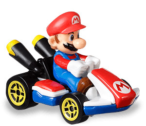 Mario (Standard Kart), Mario Kart 8, Mattel, Pre-Painted