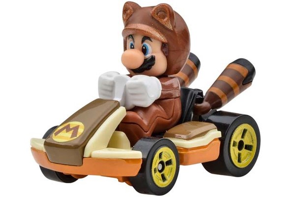 Mario (Tanooki Mario), Mario Kart 8, Mattel, Pre-Painted