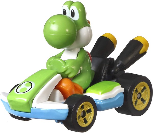 Yoshi (Standard Kart), Mario Kart 8, Mattel, Pre-Painted