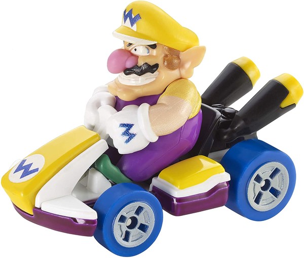 Wario (Standard Kart), Mario Kart 8, Mattel, Pre-Painted