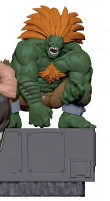 Blanka, Street Fighter, Premium Collectibles Studio, Pre-Painted, 1/10