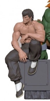Fei Long, Street Fighter, Premium Collectibles Studio, Pre-Painted, 1/10