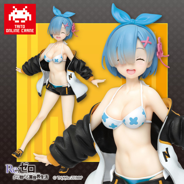 Rem (Jumper Swimsuit, Taito Online Crane Limited), Re:Zero Kara Hajimeru Isekai Seikatsu, Taito, Pre-Painted
