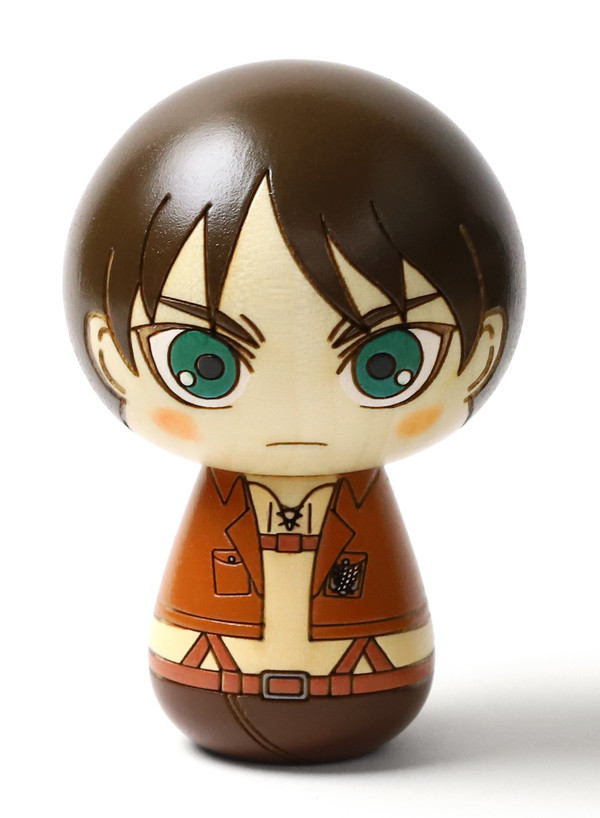 Eren Yeager, Shingeki No Kyojin, Kokeshi Works, Movic, Pre-Painted