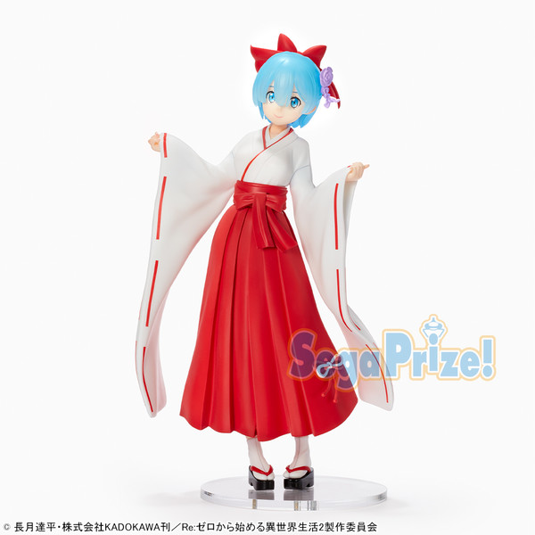 Rem (-Miko- Style), Re:Zero Kara Hajimeru Isekai Seikatsu, SEGA, Pre-Painted
