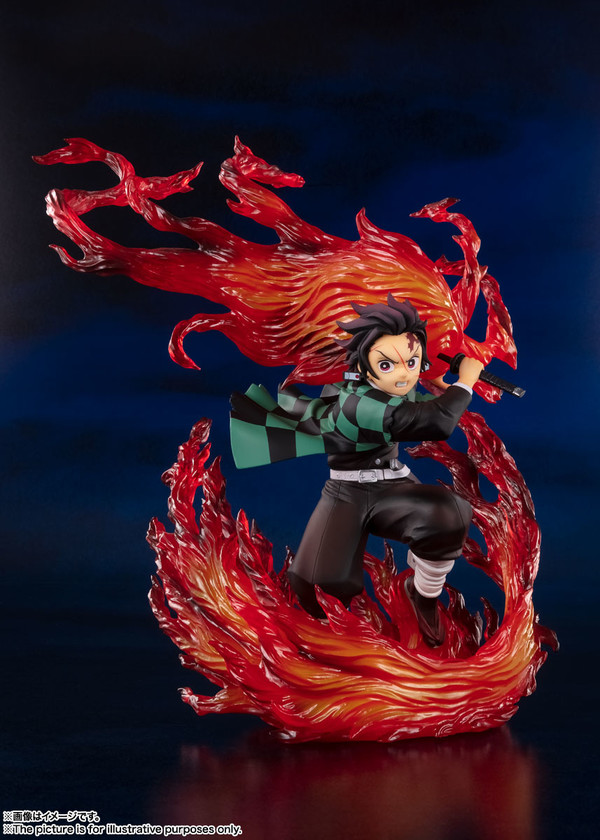 Kamado Tanjirou (Hinokami Kagura), Kimetsu No Yaiba, Bandai Spirits, Pre-Painted, 4573102603463