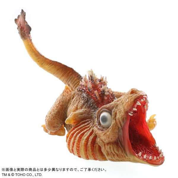 Gojira (2nd Form, Clear), Shin Gojira, X-Plus, Plex, Pre-Painted