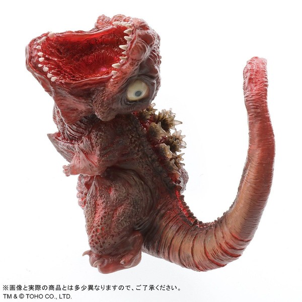 Gojira (3rd Form, Clear), Shin Gojira, X-Plus, Plex, Pre-Painted
