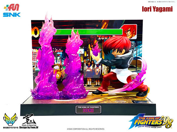 Yagami Iori, The King Of Fighters '98 -Dream Match Never Ends-, Big Boys Toys, Pre-Painted, 4562283272452