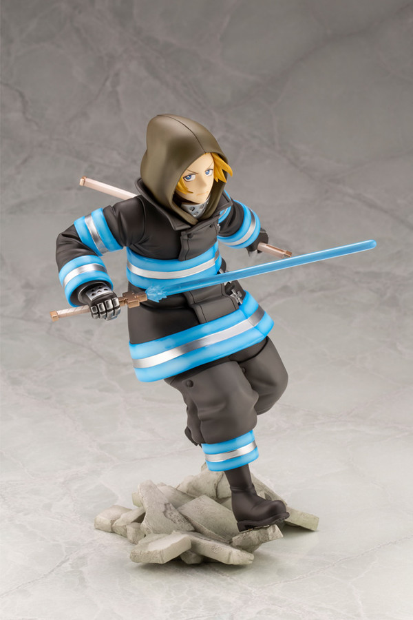 Arthur Boyle, Enn Enn No Shouboutai, Kotobukiya, Pre-Painted, 1/8, 4934054027200