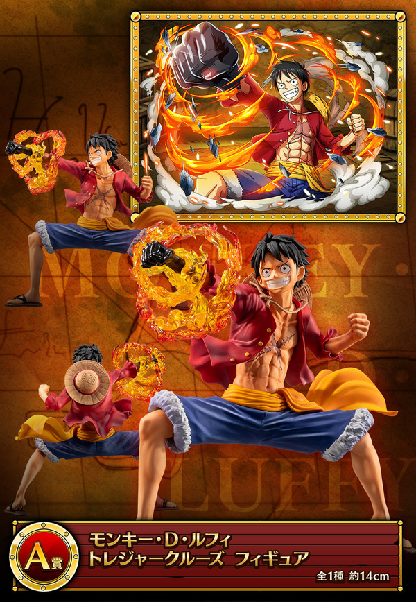 Monkey D. Luffy, One Piece Treasure Cruise, Bandai Spirits, Pre-Painted