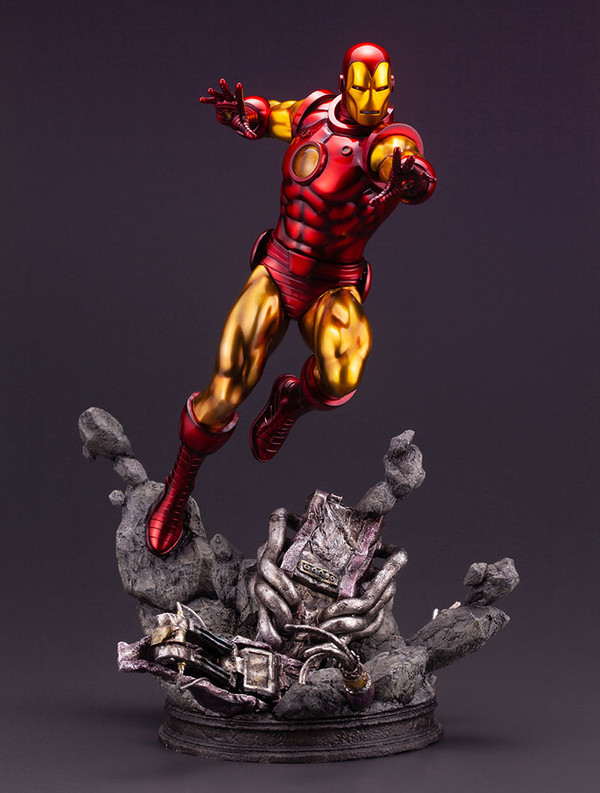 Iron Man, Avengers, Kotobukiya, Pre-Painted, 1/6, 4934054024018