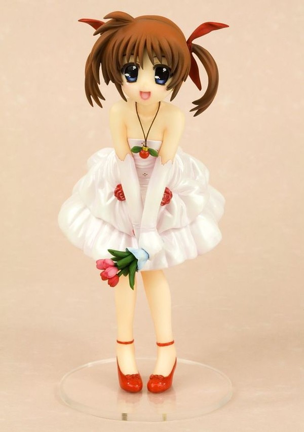 Takamachi Nanoha (Dress), Mahou Shoujo Lyrical Nanoha The Movie 1st, Kotobukiya, Pre-Painted, 1/8, 4934054782109