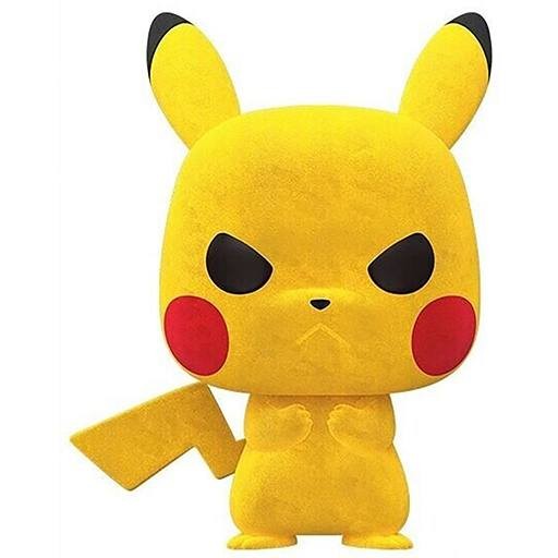 Pikachu (Angry, Flocked), Pocket Monsters, Funko Toys, Pre-Painted