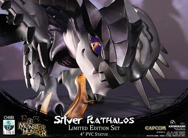Liolaeus (Silver), Monster Hunter World, Animegami Studios, Pre-Painted