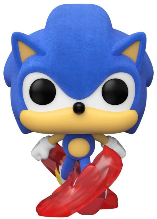 Sonic the Hedgehog (Classic, Flocked), Sonic The Hedgehog, Funko Toys, Pre-Painted