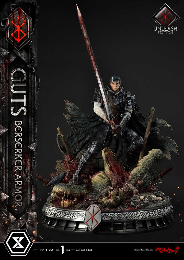 Guts (Berserker Armor, Unleashed Edition), Berserk, Prime 1 Studio, Pre-Painted, 1/4, 4582535948546