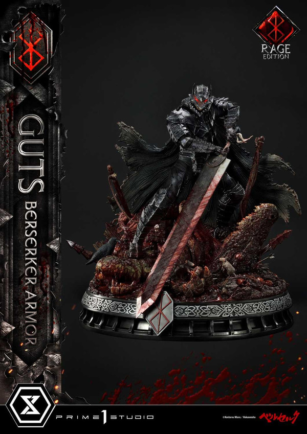 Guts (Berserker Armor, Rage Edition), Berserk, Prime 1 Studio, Pre-Painted, 1/4, 4582535948560