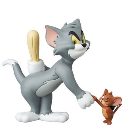 Jerry, Tom, Tom And Jerry, Medicom Toy, Pre-Painted, 4530956156026