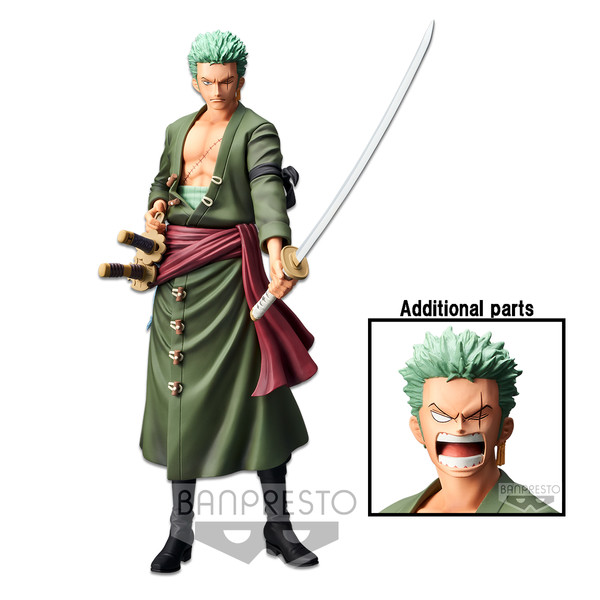 Roronoa Zoro, One Piece, Bandai Spirits, Pre-Painted