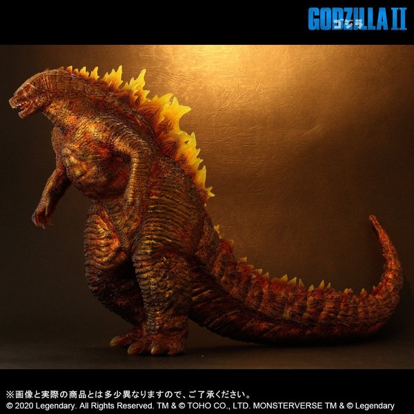 Burning Gojira, Godzilla: King Of The Monsters, X-Plus, Plex, Pre-Painted