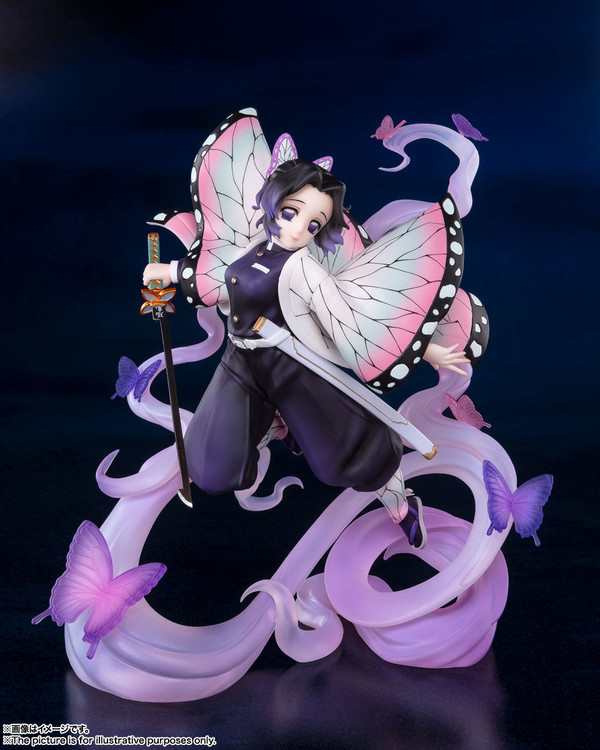 Kochou Shinobu (Insect Breathing), Kimetsu No Yaiba, Bandai Spirits, Pre-Painted, 4573102612595