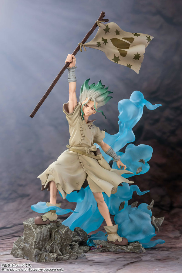 Ishigami Senkuu, Dr. Stone, Bandai Spirits, Pre-Painted, 4573102614674