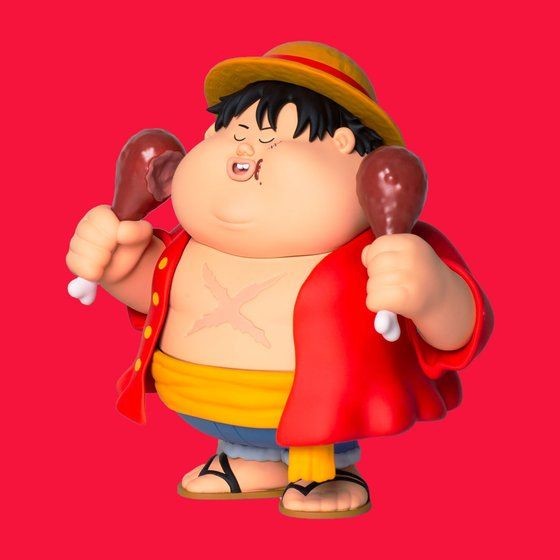 Monkey D. Luffy (Chunky), One Piece, Bandai Spirits, Pre-Painted