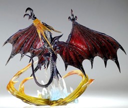 Bahamut, Final Fantasy VIII, Square Enix, Pre-Painted, 4988601404709