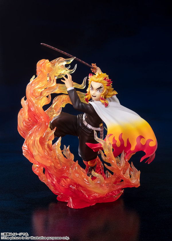 Rengoku Kyoujurou (Flame Breathing), Kimetsu No Yaiba, Bandai Spirits, Pre-Painted, 4573102611147