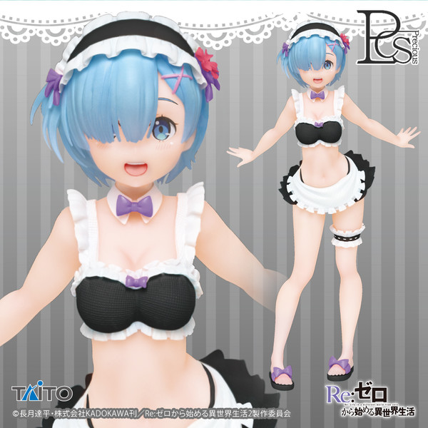 Rem (Original Maid Swimsuit, Renewal), Re:Zero Kara Hajimeru Isekai Seikatsu, Taito, Pre-Painted