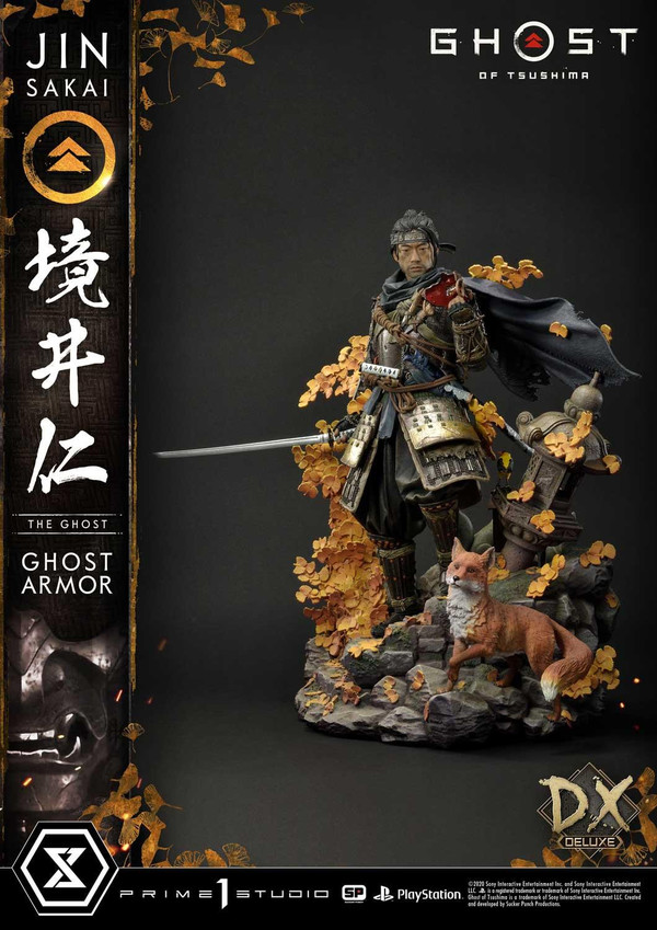 Sakai Jin (Ghost Armor, DX Bonus), Ghost Of Tsushima, Prime 1 Studio, Pre-Painted, 1/4, 4582535945965