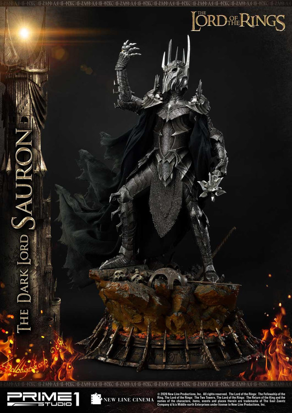 Sauron (EX), The Lord Of The Rings: The Fellowship Of The Ring, Prime 1 Studio, Pre-Painted, 1/4, 4582535941943
