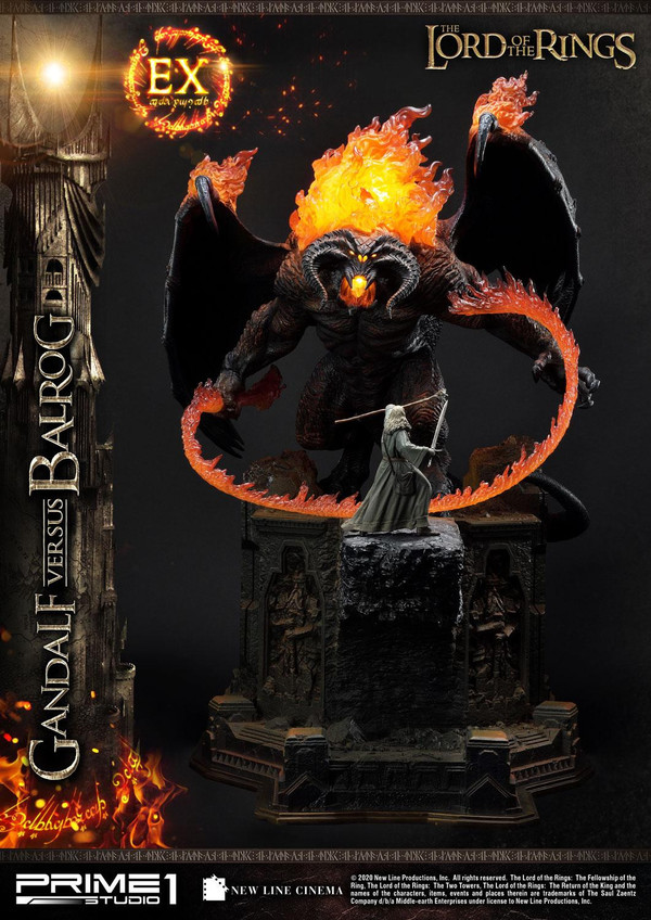 Balrog, Gandalf (EX), The Lord Of The Rings: The Fellowship Of The Ring, Prime 1 Studio, Pre-Painted, 4582535944210