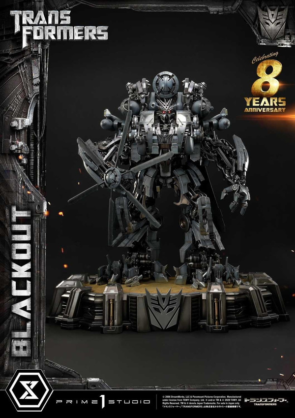 Blackout, Transformers (2007), Prime 1 Studio, Pre-Painted, 4582535946009